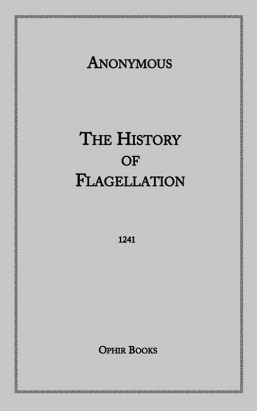 History of flagellation