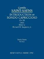 Introduction et Rondo Capriccioso, Op.28: Study score - Camille Saint-Saens - cover