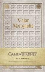 Game of Thrones: Valar Morghulis Hardcover Ruled Journal