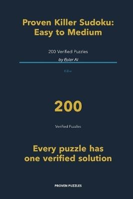 Proven Killer Sudoku: Easy to Medium - Euler Ai - cover