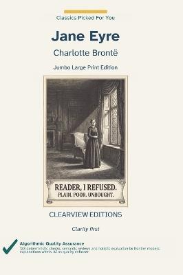 Jane Eyre: A Clearview Large Print Edition - Charlotte Brontë - cover