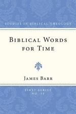 Biblical Words for Time