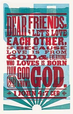 CEB Love Is from God with Apocrypha - cover
