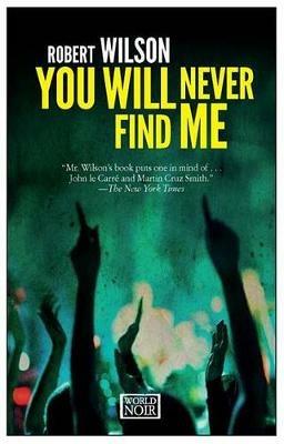 You will never find me - Robert Wilson - copertina