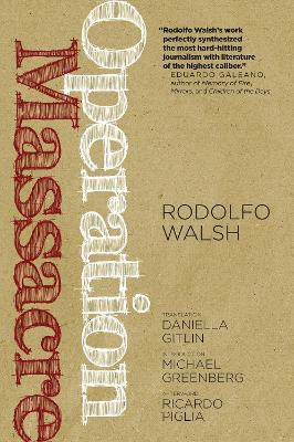 Operation Massacre - Rodolfo Walsh - cover