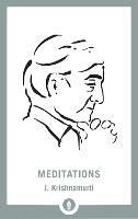 Meditations - J. Krishnamurti - cover