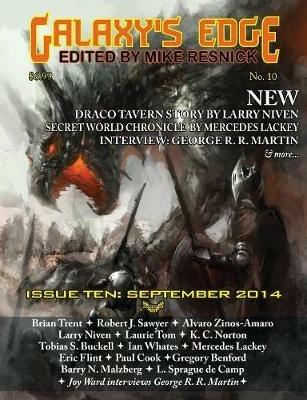 Galaxy's Edge Magazine: Issue 10, September 2014 - Larry Niven,Mercedes Lackey - cover