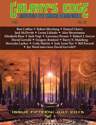 Galaxy's Edge Magazine: Issue 15, July 2015 (Worldcon / Sasquan Special) - David Gerrold,Robert Sawyer - cover
