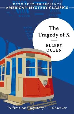 The Tragedy of X - Ellery Queen - cover