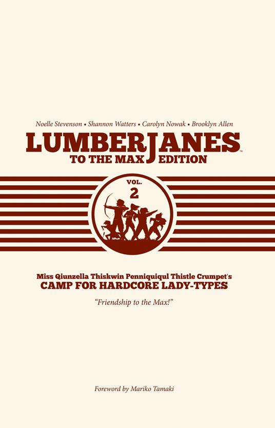 Lumberjanes To The Max Vol. 2 - Gus Allen,Grace Ellis,ND Stevenson,Shannon Watters - ebook