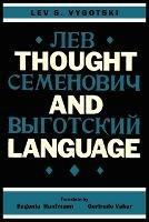 Thought and Language - Lev S Vygotski - cover