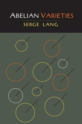 Abelian Varieties - Serge Lang - cover