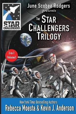 Star Challengers Trilogy: Moonbase Crisis, Space Station Crisis, Asteroid Crisis - Rebecca Moesta,Kevin J Anderson,June Scobee Rodgers - cover