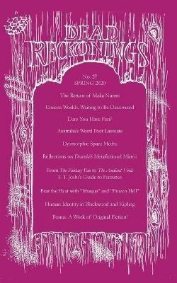 Dead Reckonings No. 27 (Spring 2020) - Ramsey Campbell - cover