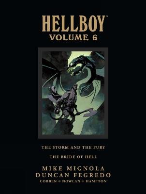 Hellboy Library Edition Volume 6: The Storm And The Fury And The Bride Of Hell - Mike Mignola - cover