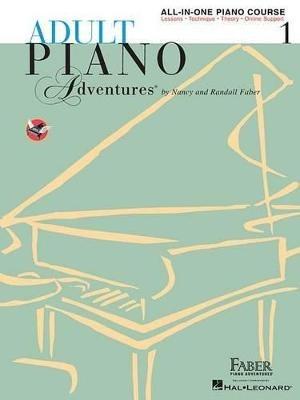 Adult Piano Adventures All-In-One Book 1: Spiral Bound - cover