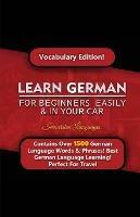Learn German For Beginners Easily & In Your Car! Vocabulary Edition - Immersion Languages - cover