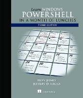 Learn Windows PowerShell in a Month of Lunches, Third Edition - Donald Jones,Jeffrey Hicks - cover
