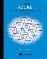 Learn Azure in a Month of Lunches - Iain Foulds - cover