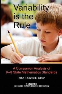 Variability is the Rule: A Companion Analysis of K-8 State Mathematics Standards - cover