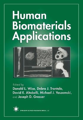Human Biomaterials Applications - cover