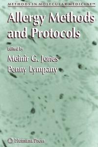 Allergy Methods and Protocols - cover