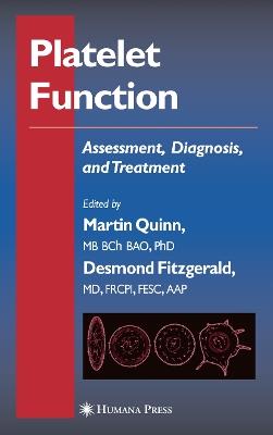 Platelet Function: Assessment, Diagnosis, and Treatment - cover
