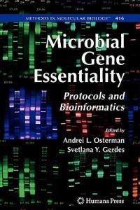 Microbial Gene Essentiality: Protocols and Bioinformatics - cover