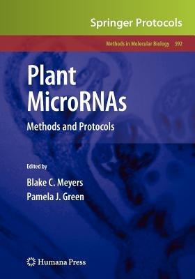 Plant MicroRNAs: Methods and Protocols - cover