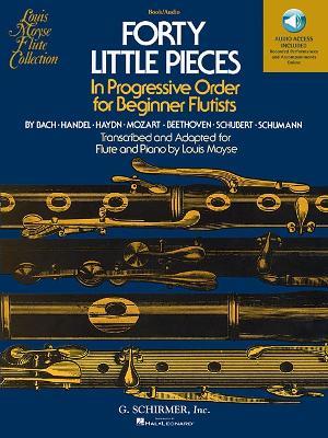 Forty Little Pieces (Book/Online Audio) - Louis Hal Leonard Publishing Corporation - cover