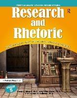 Research and Rhetoric: Language Arts Units for Gifted Students in Grade 5 - Amy Price Azano,Carolyn Callahan - cover