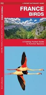 France Birds: A Folding Pocket Guide to Familiar Species