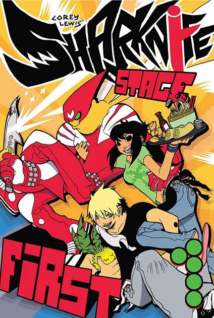 Sharknife Vol. 1: Stage First - Corey Lewis - ebook