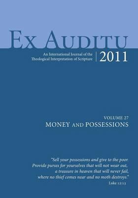 Ex Auditu - Volume 27 - cover