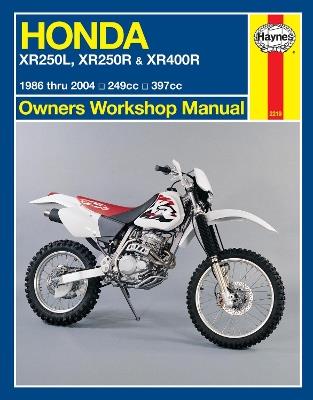 Honda XR250L, XR250R & XR400R (86 - 04) - Alan Ahlstrand - cover