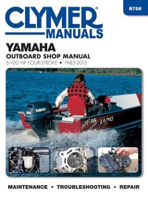 Yamaha 6-100 Hp Clymer Outboard Motor Repair Manual - Haynes Publishing - cover