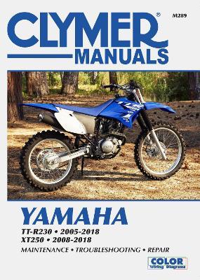 Yamaha TT-R30 and XT250 (2005 - 2018) Clymer Repair Manual - Haynes Publishing - cover