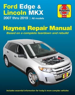 Ford Edge and Lincoln MKX (2007-2019) (USA) - Haynes Publishing - cover