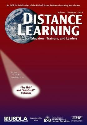 Distance Learning Magazine Vol 11 Issue 3 - cover