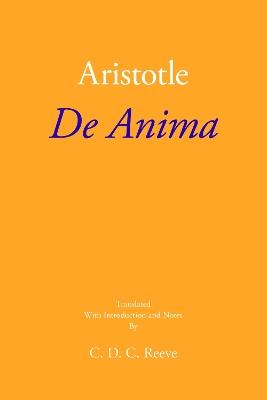 De Anima - Aristotle,C. D. C. Reeve - cover