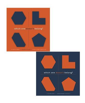Which One Doesn't Belong?: A Shapes Book, Teacher's Guide with Student Book - Christopher Danielson - cover