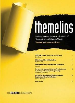 Themelios, Volume 37, Issue 1 - cover