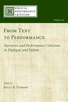 From Text to Performance - cover