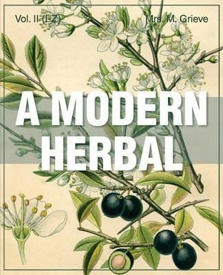 Modern Herbal Vol 2 - Margaret Grieve - cover