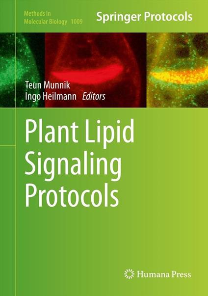 Plant Lipid Signaling Protocols