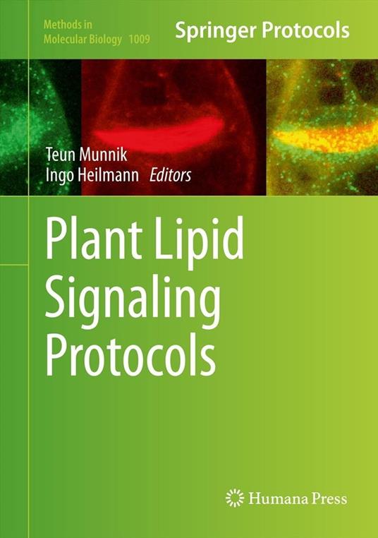 Plant Lipid Signaling Protocols