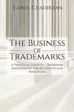 The Business of Trademarks: A Practical Guide to Trademark Management for Attorneys and Paralegals