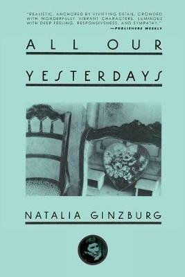 All Our Yesterdays - Natalia Ginzburg - cover