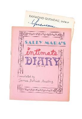 Sally Mara's Intimate Journal - Raymond Queneau - cover
