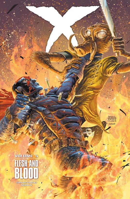 X Volume 5 Flesh and Blood